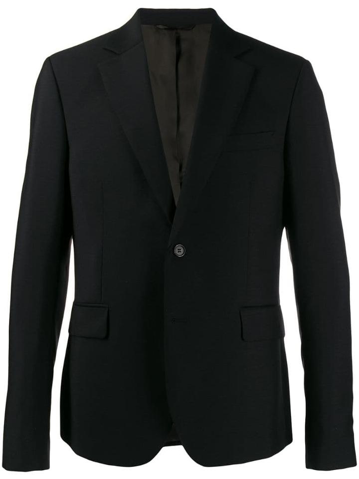 Acne Studios Tailored Fitted Blazer - Black