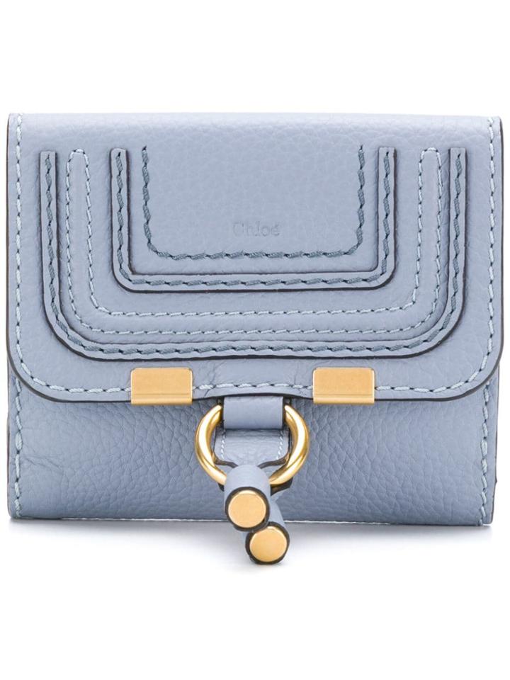 Chloé Marcie Wallet - Blue