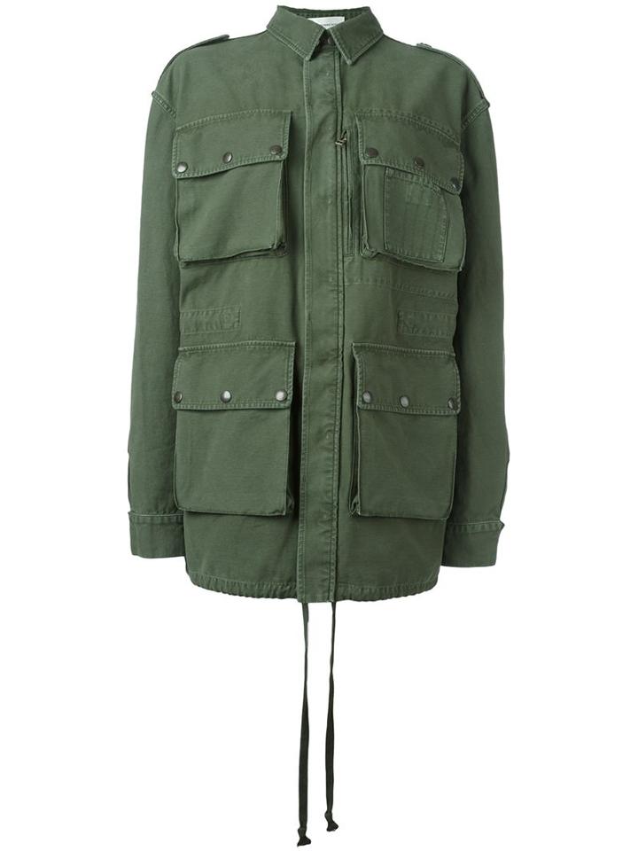 Faith Connexion Multiple Patch Pockets Jacket
