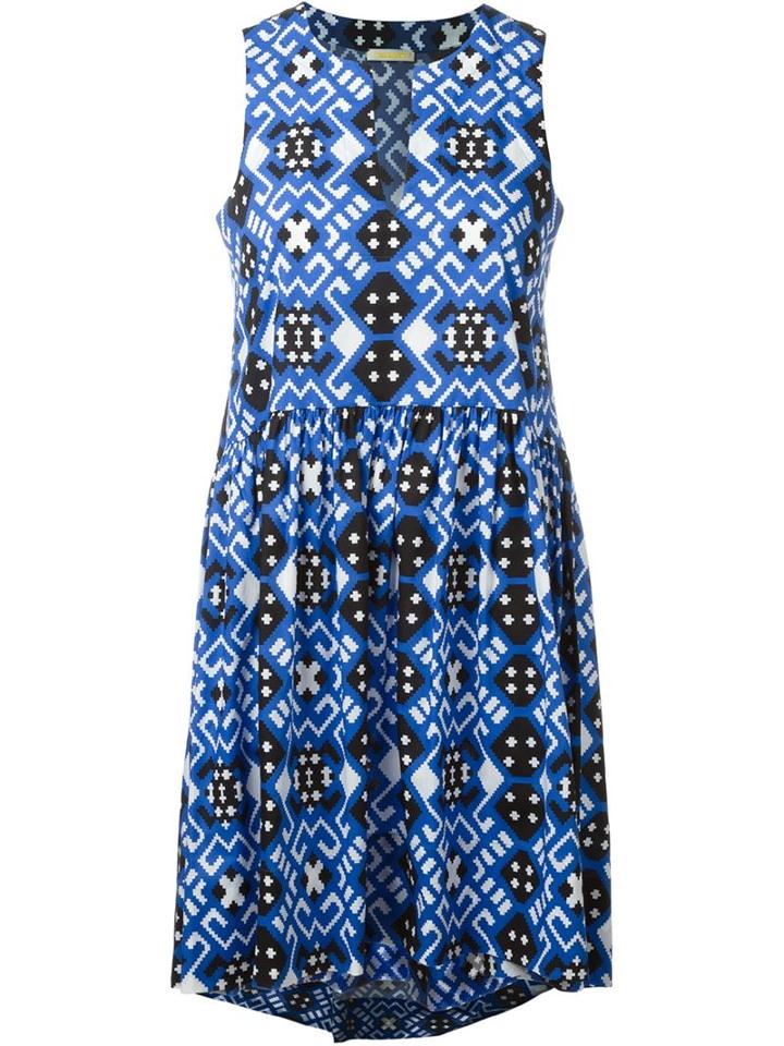 P.a.r.o.s.h. Geometric Print Day Dress