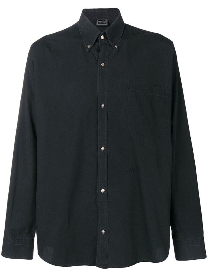 Versace Vintage Versace Shirt - Black