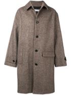 Gosha Rubchinskiy Classic Single-breasted Coat - Brown