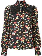 Elisabetta Franchi Macaron Print Shirt - Black