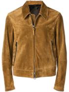 Tom Ford Zip Front Jacket - Brown