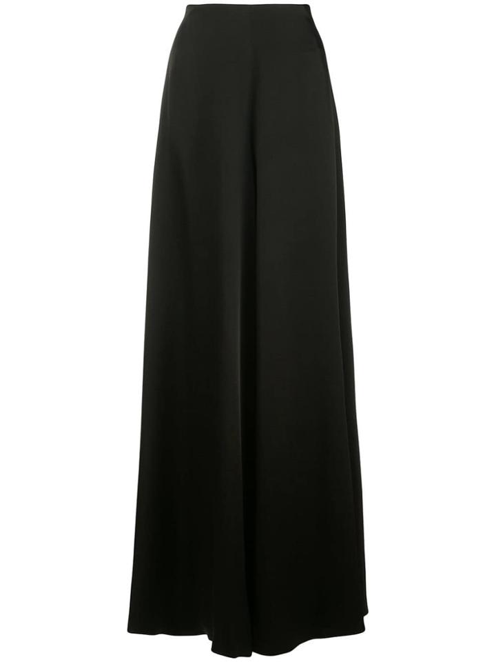 Rosetta Getty Plain Palazzo Pants - Black