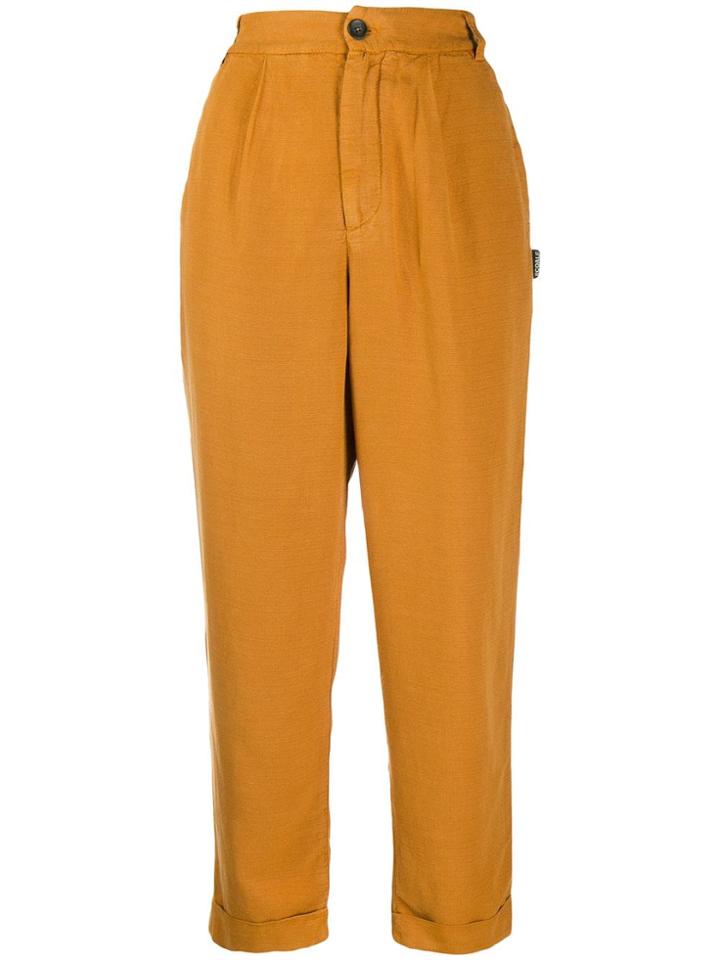 Ecoalf High-rise Trousers - Yellow