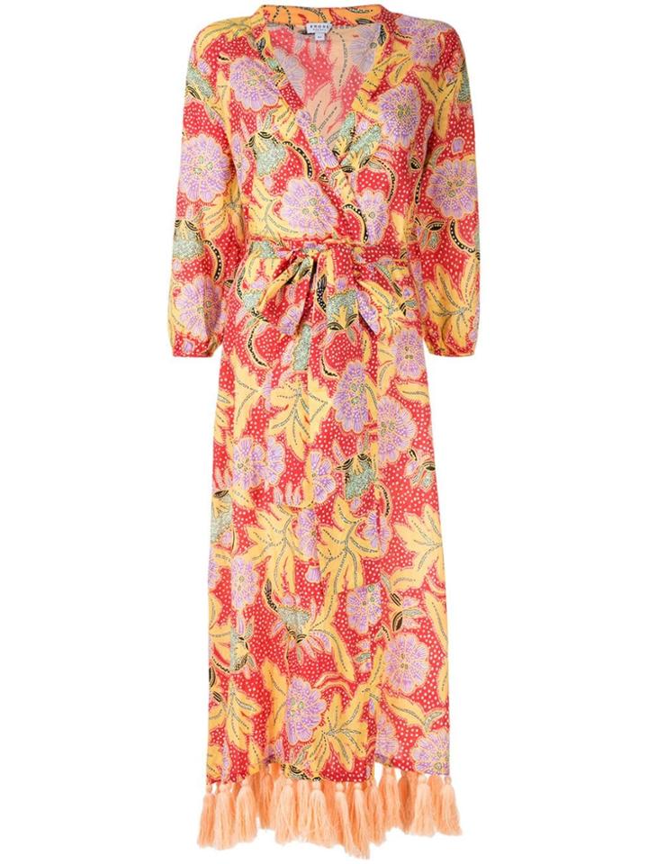 Rhode Resort Belted Floral Print Dress - Multicolour
