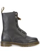 Yohji Yamamoto Dr. Martens Front Zip Boots - Black