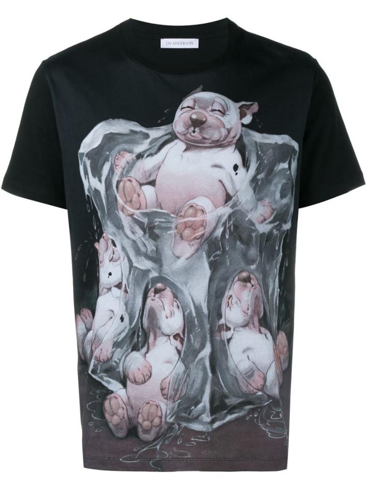 J.w. Anderson 'ice Cube Bonzo' Print T-shirt