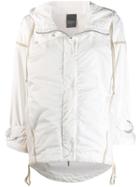 Lorena Antoniazzi Hooded Rain Jacket - White