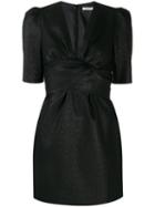 P.a.r.o.s.h. Glitter Mini Dress - Black