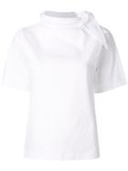 Cédric Charlier Bandana Detail T-shirt - White