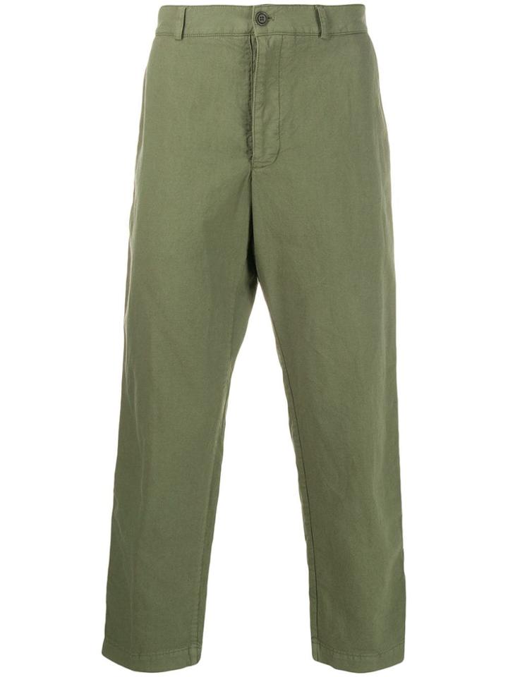 Ymc Straight Leg Chinos - Green