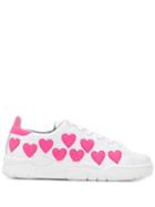 Chiara Ferragni Heart Patch Sneakers - White