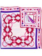 Emilio Pucci Abstract Print Scarf - Pink
