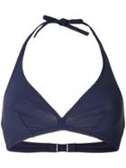 Eres Triangle Shaped Bikini Top - Blue