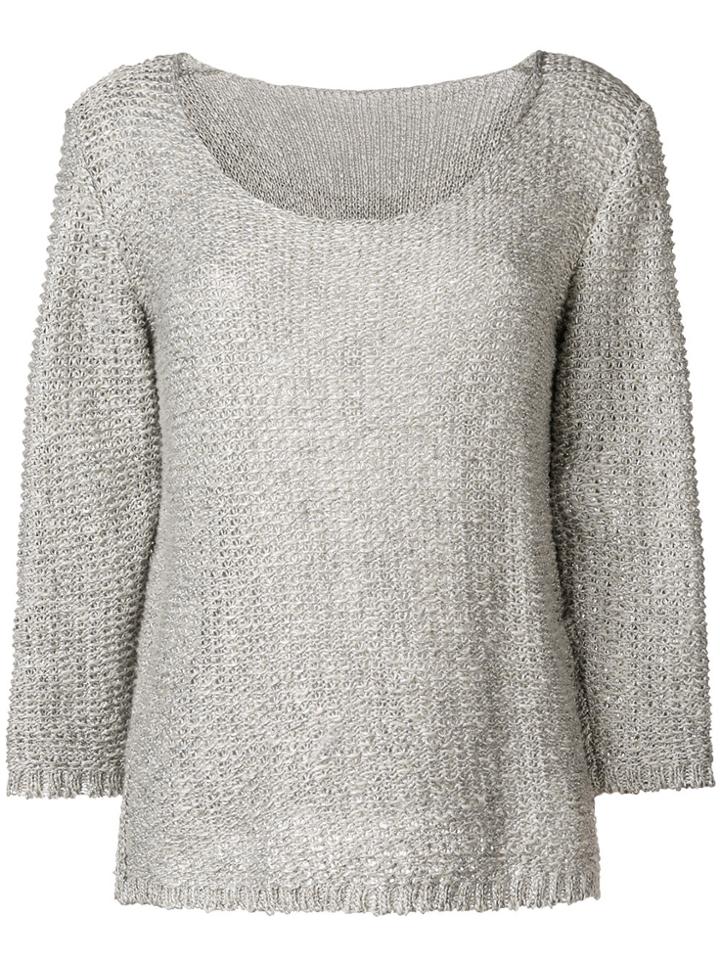 Charlott Round Neck Jumper - Nude & Neutrals