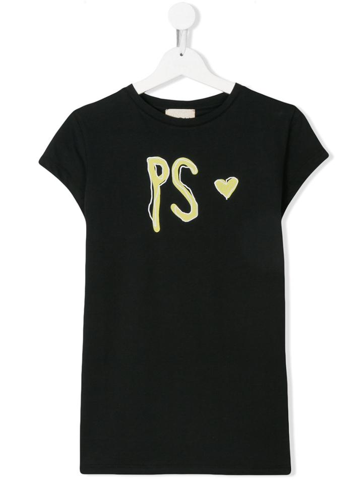 Douuod Kids Teen Graphic T-shirt - Black