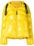 Pinko Puffer Padded Jacket - Yellow