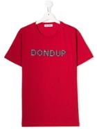 Dondup Kids Logo T-shirt - Red