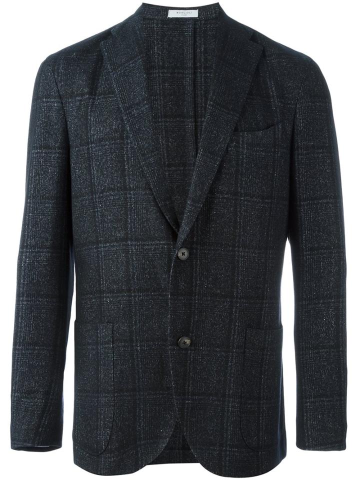 Boglioli Checked Two-button Blazer