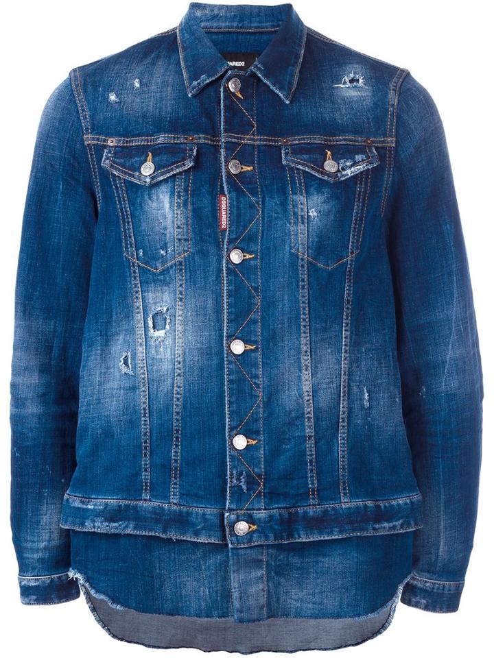 Dsquared2 Shirt Insert Denim Jacket