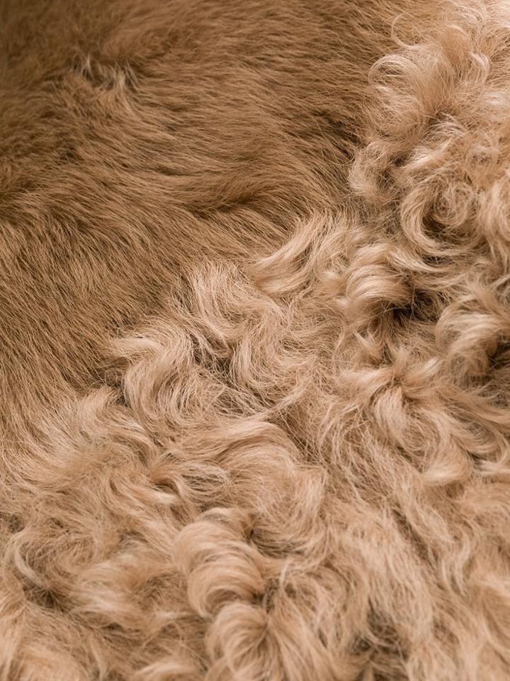 Liska Fitted Fur Jacket - Neutrals