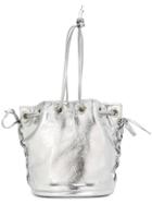 G.v.g.v. Side Laced Bucket Shoulder Bag - Metallic