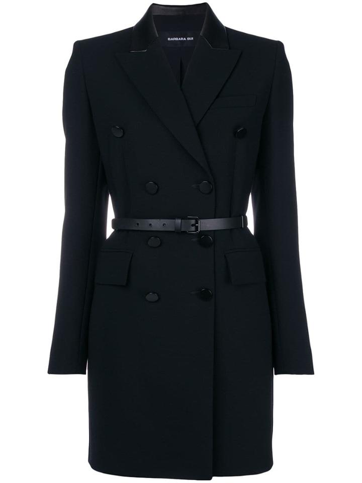 Barbara Bui Double Breasted Blazer Dress - Black