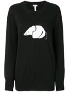 Loewe Oversized Mouse Sweater - Black