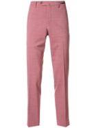 Pt01 Classic Tailored Trousers, Men's, Size: 50, Red, Wool