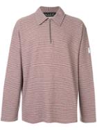 Martine Rose Striped Sweatshirt - Grey
