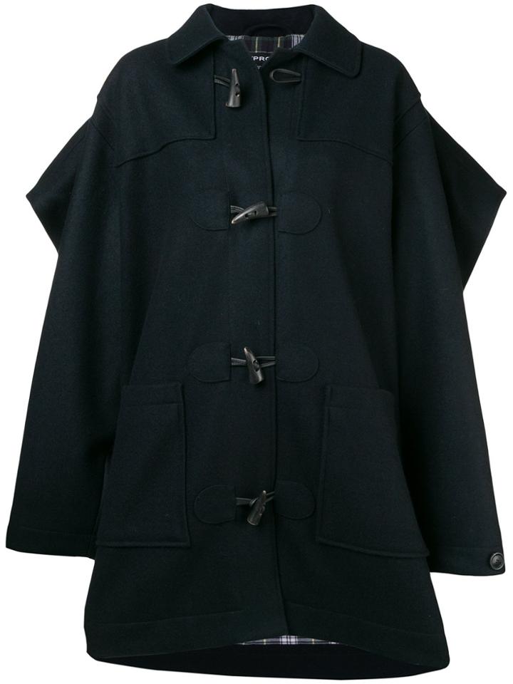 Y / Project Oversized Toggle Coat - Blue