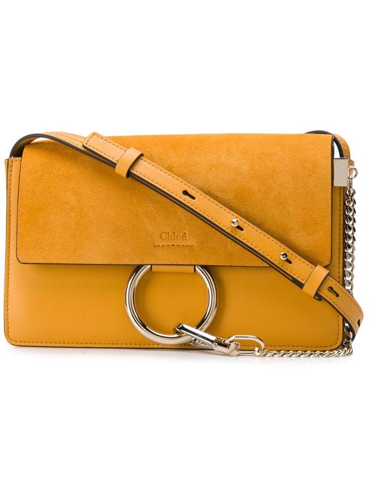 Chloé Hoop Shoulder Bag - Yellow