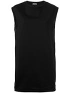 Moncler - Drawstring Back Tank Dress - Women - Cotton/polyester - M, Women's, Black, Cotton/polyester