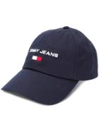 Tommy Jeans Logo Baseball Cap - Blue