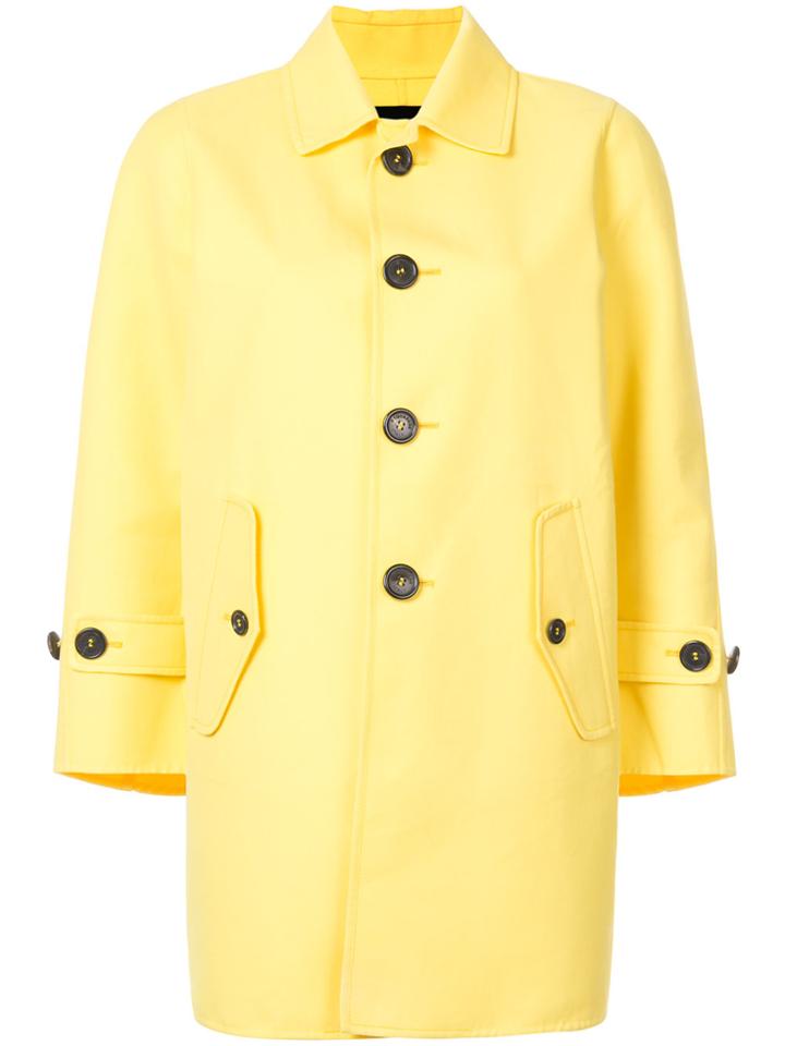 Dsquared2 Car Coat - Yellow & Orange