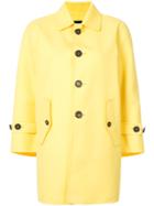 Dsquared2 Car Coat - Yellow & Orange