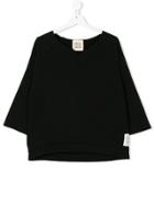 Douuod Kids Logo Patch T-shirt - Black