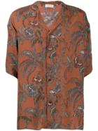 Etro Tropical Print Shirt - Brown