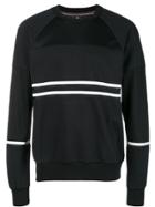 Ps Paul Smith Striped Jersey Sweater - Black