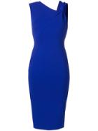 Victoria Beckham Sleeveless Fitted Dress - Blue