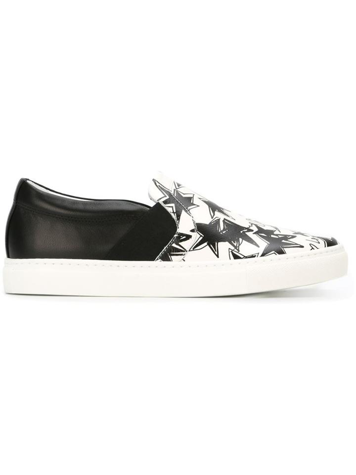 Lanvin 'pull-on' Slip-on Star Print Sneakers