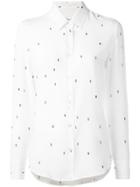 Golden Goose Deluxe Brand Letter Print Shirt - White
