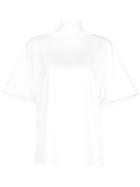 Tibi Cut Out Oversized Top - White