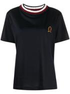 Hilfiger Collection Hcw Crest Rib Neck Tshirt - Blue