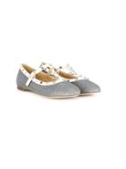Prosperine Kids Galaxia Ballerinas - Silver