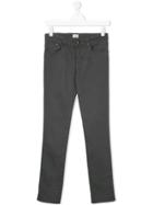Armani Junior Skinny Trousers - Grey