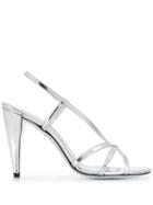 Givenchy Slingback Sandals - Silver