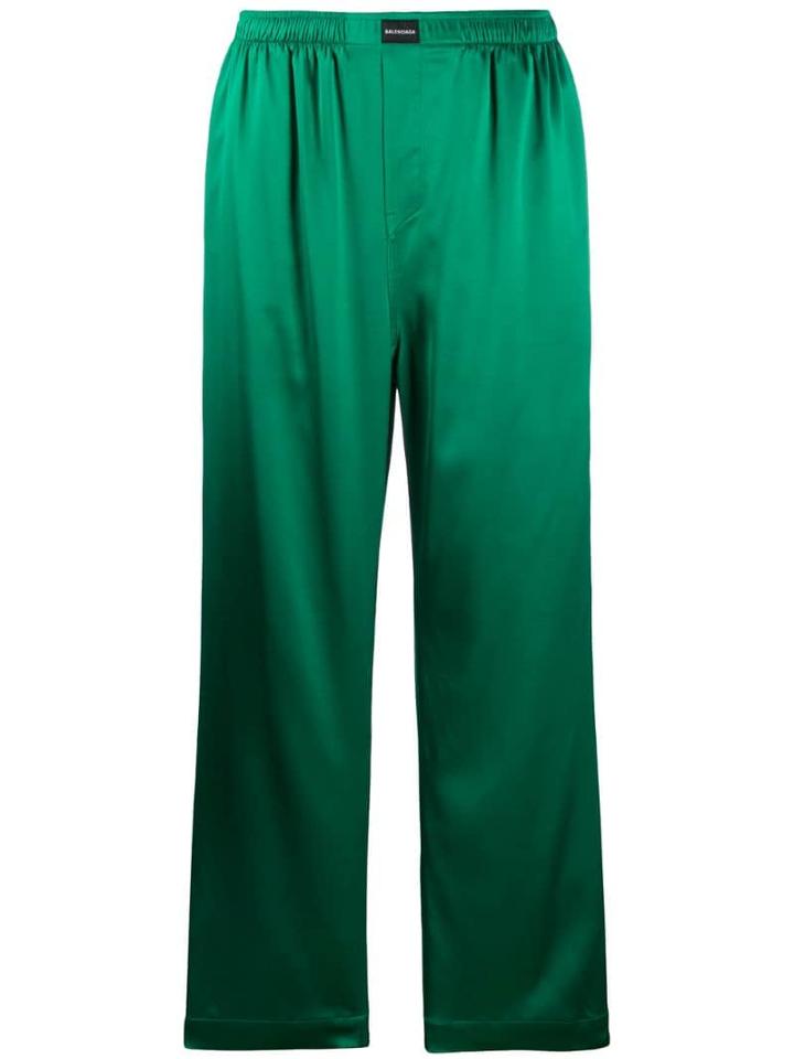 Balenciaga Pajama Pants - Green